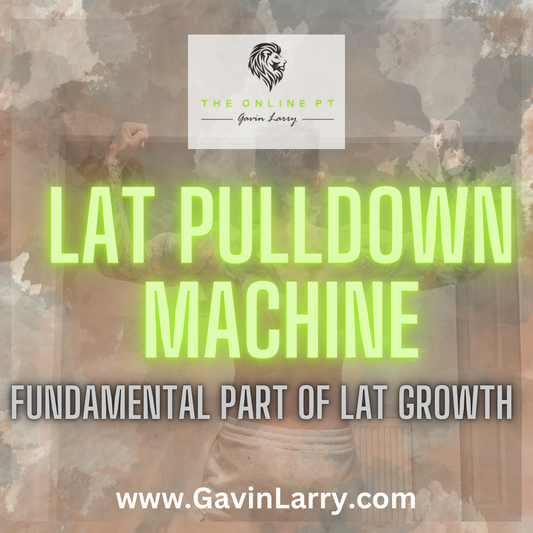 Lat pulldown machine